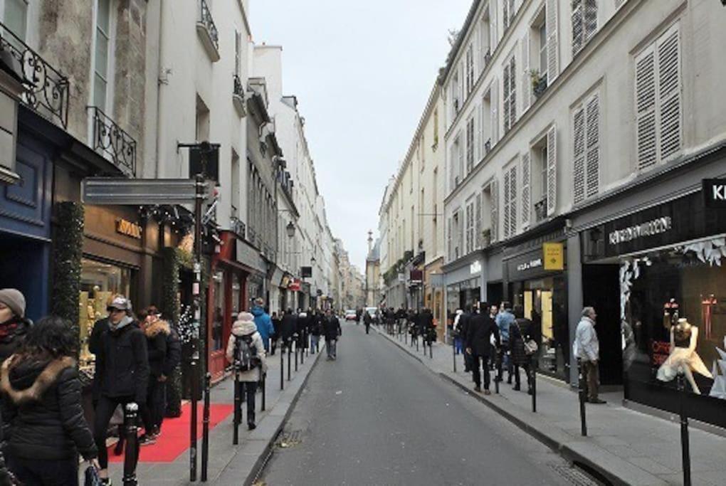 Le Marais, Fantastic View On Archives Nationales Paris Exterior foto